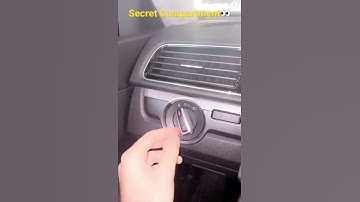 Secret compartment every Volkswagen vehicle has 👀 #shorts