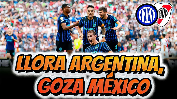 RIVER vs INTER (0-2): REACCION EN VIVO CALIENTE a OTRO FRACASO del FÚTBOL ARGENTINO | GOZA MÉXICO