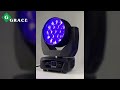 Grace stage lighting 19x15w led moving headglz19