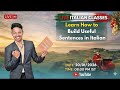 Live Italian Class: Learn How to Build Useful Sentences | Beginners Friendly