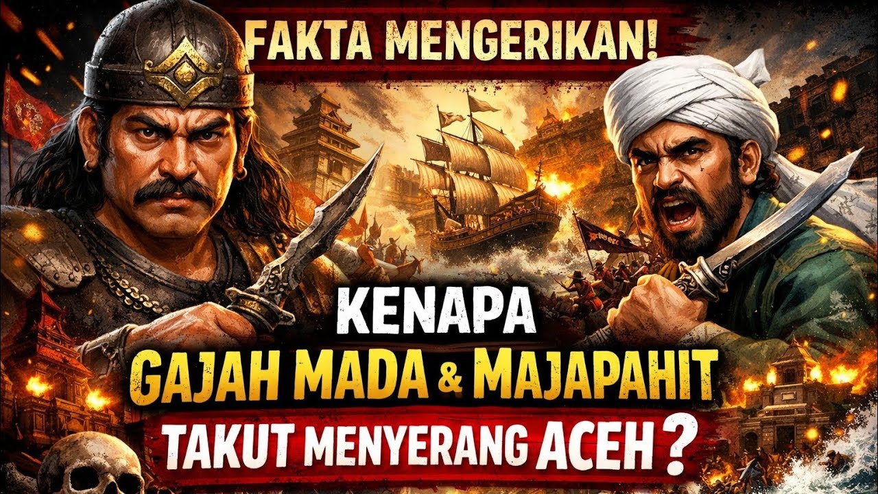 ACEH TERLALU KUAT! Alasan Majapahit & Gajah Mada Takut Menyerang