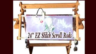 CROSS STITCH #44 - EZ Stitch Floor Stand Review (Flosstube January