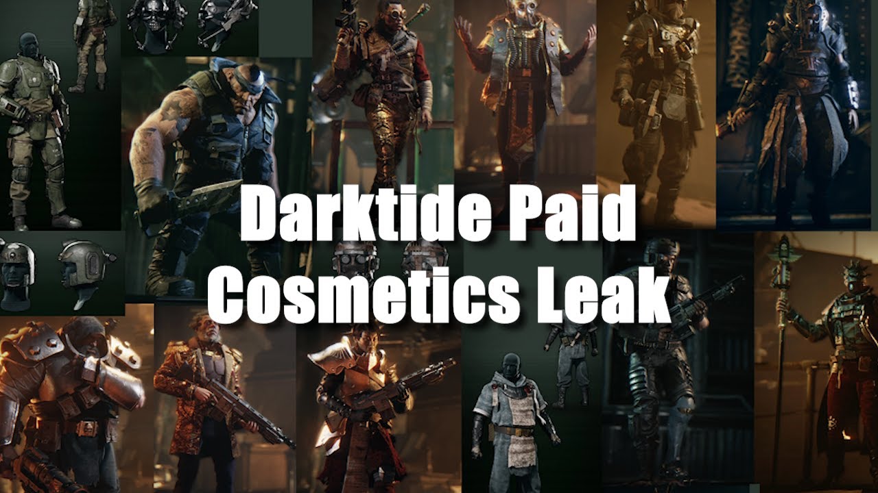 Darktide Paid Cosmetic Leaks - My Thoughts - YouTube