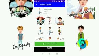 Bts Stickers for Whatsapp screenshot 3