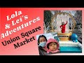 Fun with Toddler in NYC :  Union Square Market