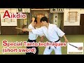 Aikido Special Knife defense techniques - Shirakawa Ryuji shihan