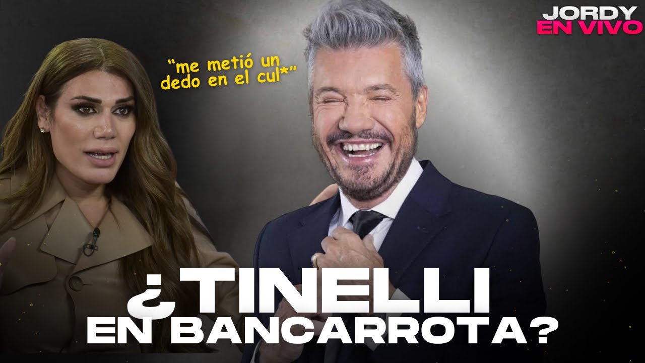 TINELLI debe MUCHA GUITA y FLOR DE LA V asegura que le "metió un dedo en el..."