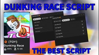 (NEW AND WORKING) Dunking Race Best Roblox Script / AutoFarm / Auto Collect And More! PASTEBIN 2022