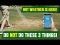 HOT WEATHER is Here! Do NOT Do These 3 Things With Your LAWN!!