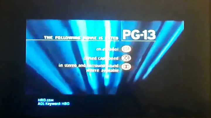 Opening To The Glass House (2001) on HBO2 (Saturday, July 5, 2003) @ 11:00 PM