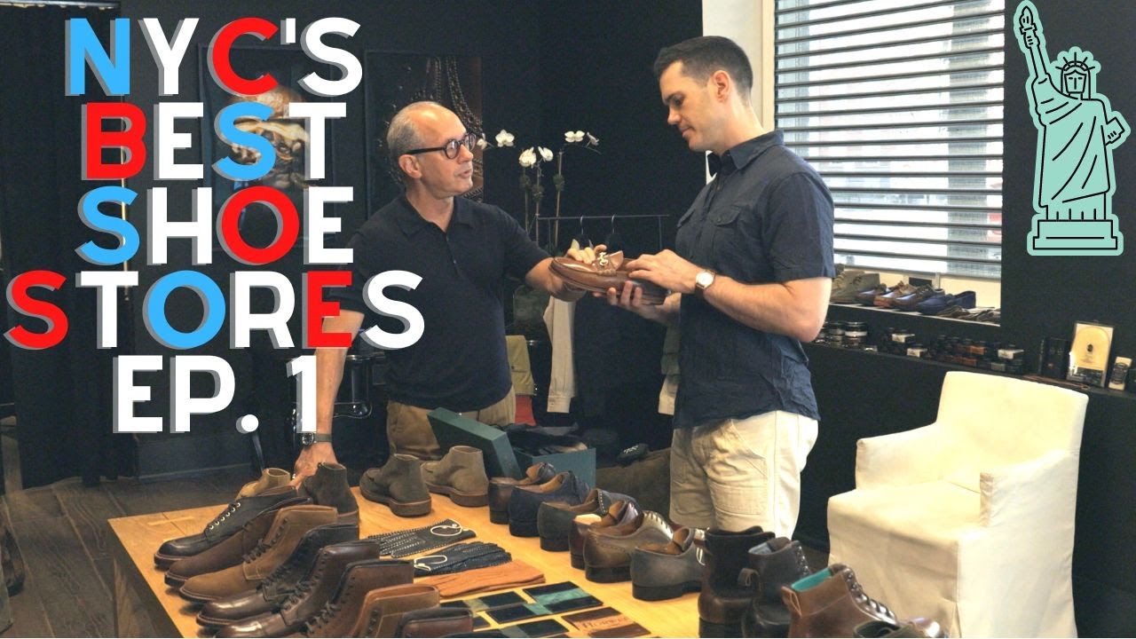 Inside NYC's Best Men's Shoe Stores: Leffot - YouTube