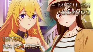 Vignette de la vidéo "Ibitsu na Kotoba x Himitsu Koi Gokoro | Mashup of Endo and Kobayashi Live!, Rent-a-Girlfriend 2"