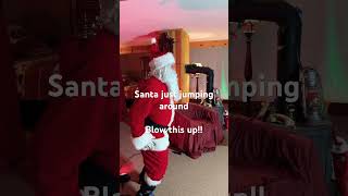 Santa Jumping Around