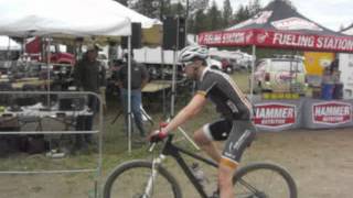 24 Hours Round the Clock MTB race - Jesse finishes his first lap