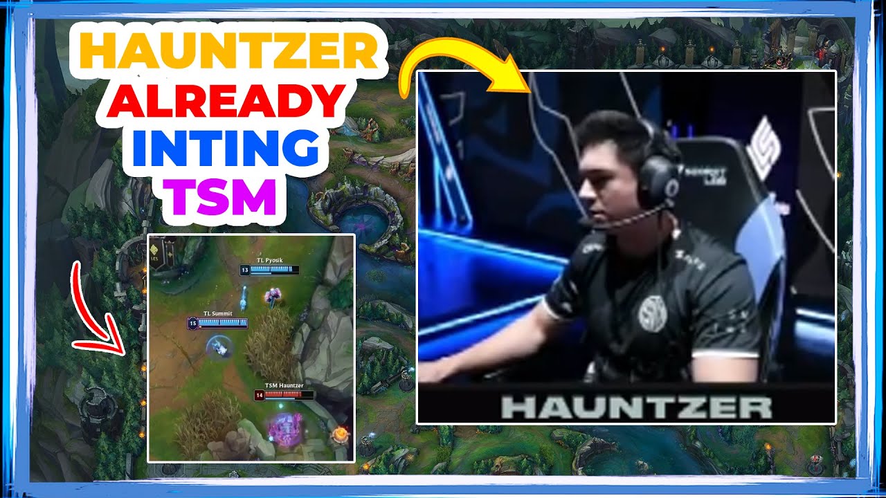 TSM Hauntzer Already INTING in NA LCS Summer Split 👀