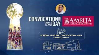 Convocation 2026 | Amrita Vishwa Vidyapeetham, Chennai Campus