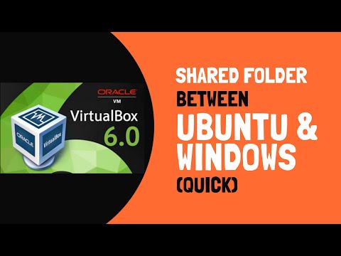 VirtualBox 6.0: Create Shared folder between Ubuntu and Windows (Fast!) hqdefault