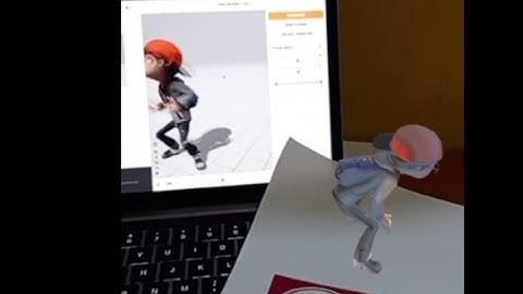 Realidad aumentada (modelo animado) con Unity y Vuforia
