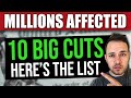 MILLIONS WILL BE AFFECTED… 10 Big Spending Cuts Just Proposed – DEBT CEILING