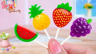 Rainbow Fruit Jelly Recipe Yummy Miniature Rainbow Fruit Jelly Cake Decorating Ideas Sweet Baking