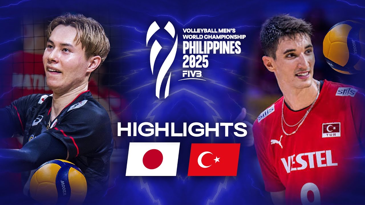 Japan 🇯🇵 vs. Türkiye 🇹🇷 - Highlights | Men's World Championships 2025