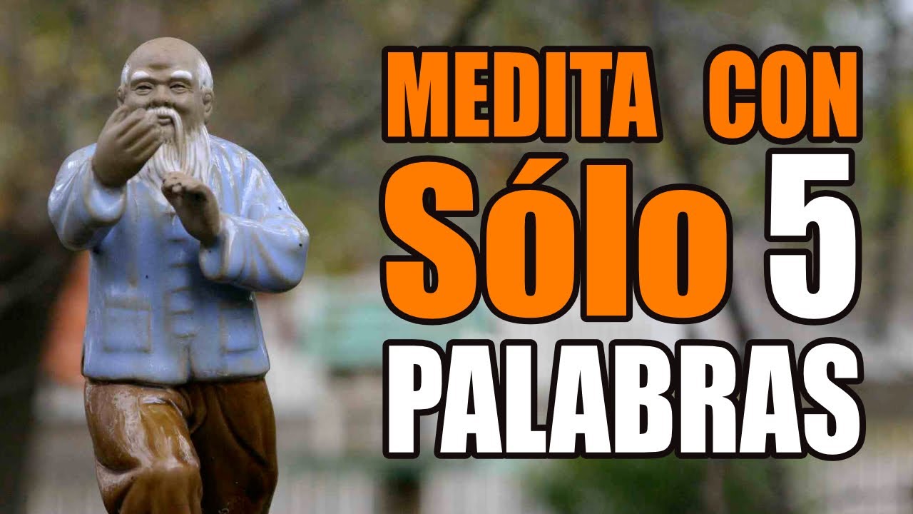 👉 5 PALABRAS. Meditación para taichi y chikung