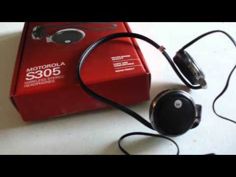 Motorola S305 Bluetooth Stereo Headset Review