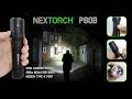 NEXTORCH P80B - 2100 Lumens Tactical Flashlight with One-step Strobe
