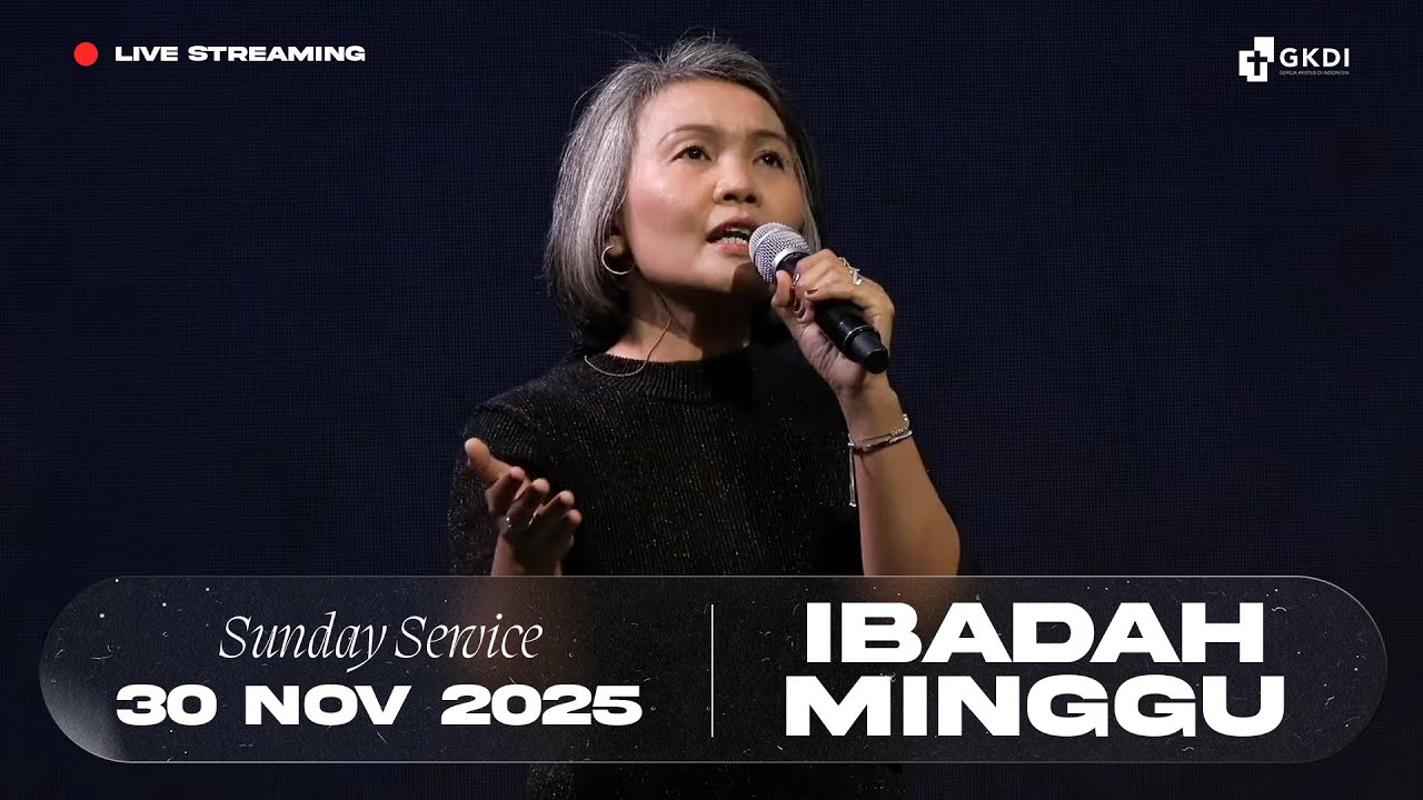 Live Streaming Ibadah Minggu I Gereja Kristus di Indonesia (GKDI) | 30 Nov 2025