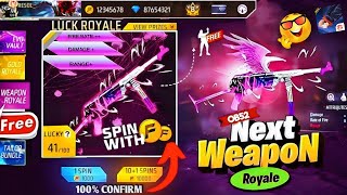 Next Weapon Royale Free Fire 100% Confirm💯🤯 Ob52 Update Weapon Royale Gun Skin | Free fire new event screenshot 4