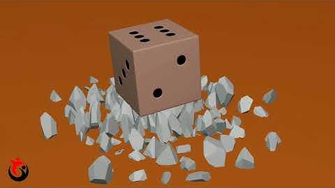 Dice 3D Animation Video Two Dice