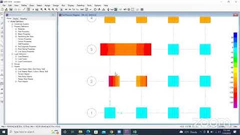 Footing Design: Structural analysis using ETABS & SAFE class by NIE.