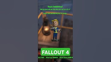 I find the Repair Bobblehead (Fallout 4 - Very Hard Difficulty)