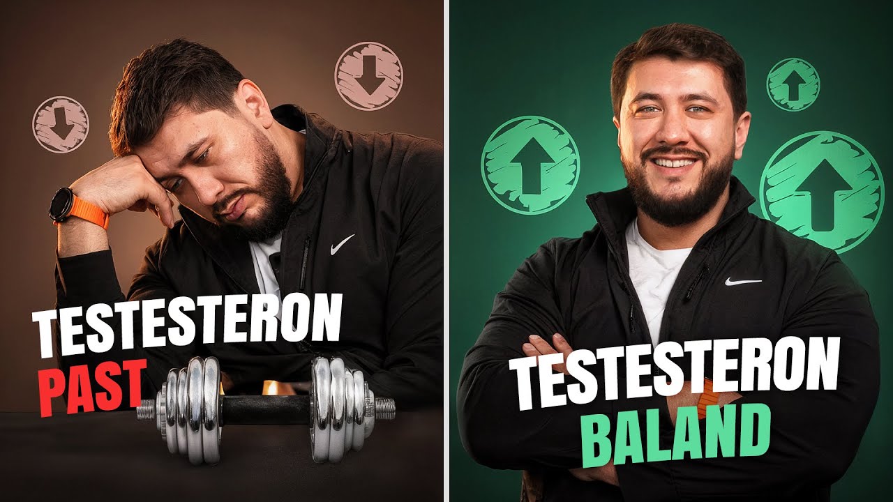 Testesteronni 100% ko'tarish uchun qo'llanma!