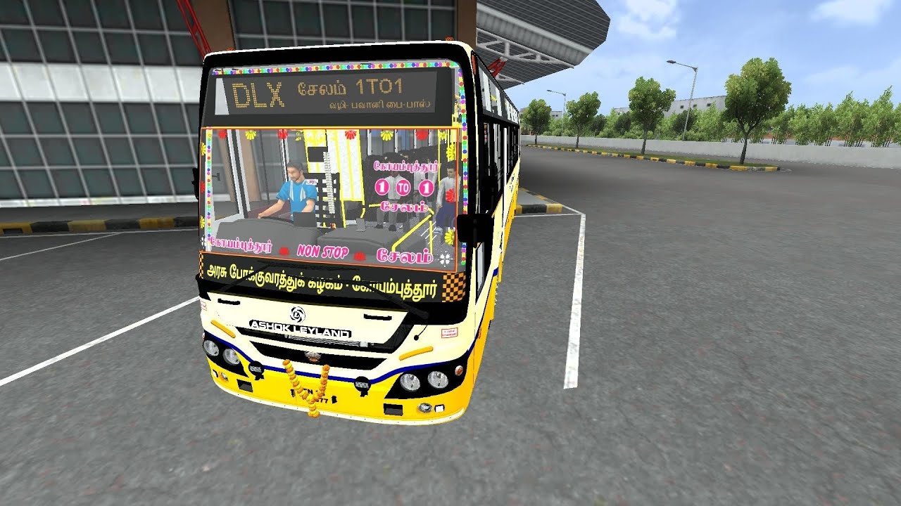 🔥🔥 கோயம்புத்தூர் | சேலம் | NON STOP | HIGH WAY RIDER | 1 TO 1 | BUSSID | GAMEPLAY | SUBSCRIBE | 🔥🔥  