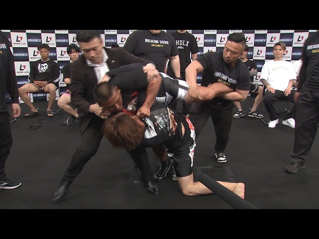 BreakingDown 19.5 前日記者会見