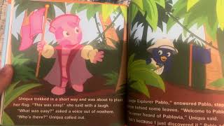 Me Reading The Backyardigans Exploring We Go Book (Part 1)