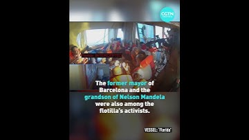 Global Sumud Flotilla intercepted by Israeli forces close to Gaza
