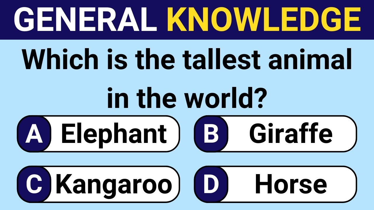 30 General Knowledge Questions! How Good is Your General Knowledge? #challenge 1