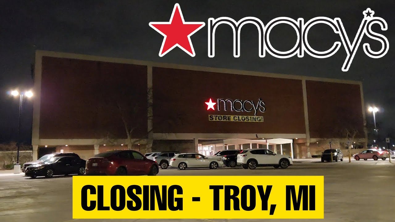 Beautiful 4-Floor Macy's Closing - Troy, MI **Former Hudson's Department Store**