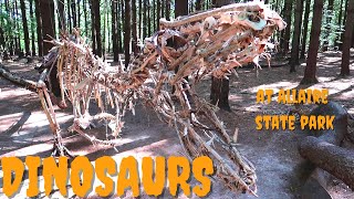 The Dinosaur Trail at Allaire State Park and Allaire Village Tour!