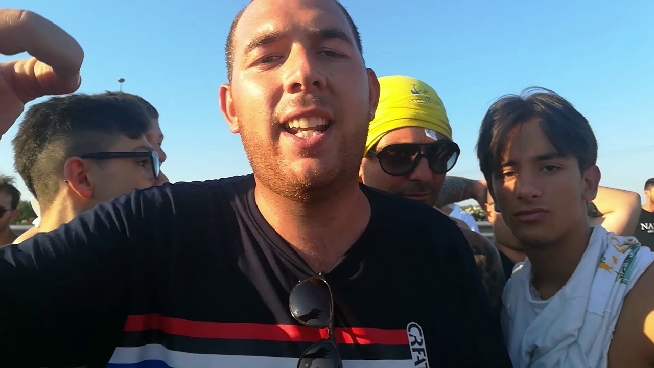 Cerignola, i tifosi in autostrada: 