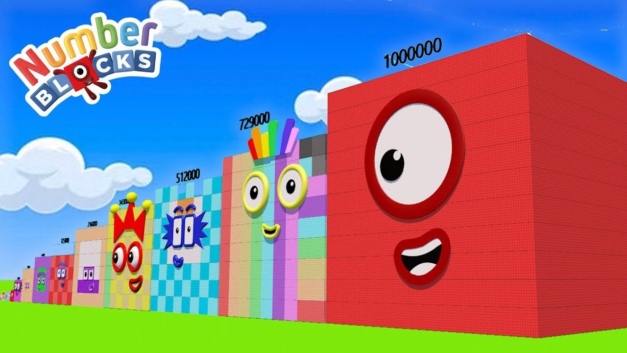 Numberblocks Step Squad Full Episodes 100 vs 100 MILLION BIGGEST - Learn to Count Big Numbers!
