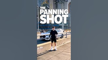 The panning shot #idea