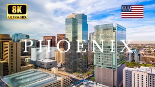 ▶ PHOENIX City, Arizona | USA  | by Drone Footage | 8K ULTRA HD