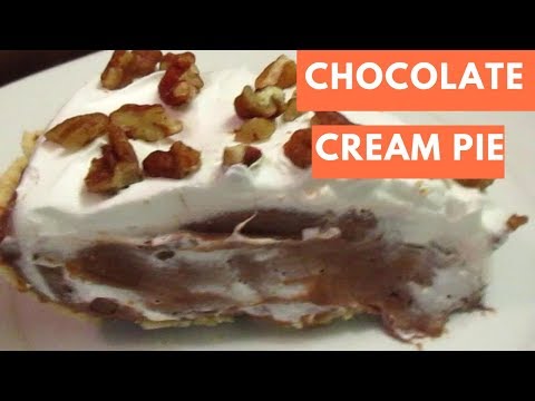 HOW TO MAKE CHOCOLATE CREAM PIE