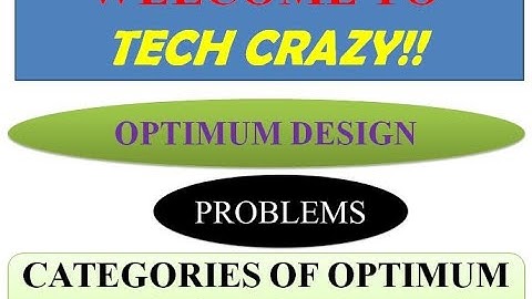 UNIT 6 OPTIMUM DESIGN 3