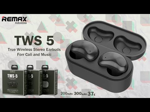 Remax TWS5 True Wireless Stereo Earbuds For Call and Music