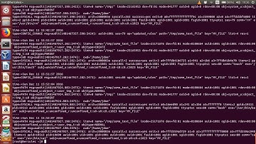 Auditing file access in Linux