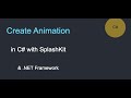 "Simple Animation with C# and SplashKit | Beginner .NET Project"